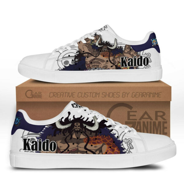 Kaido Skate Shoes Custom Anime One Piece Shoes 1