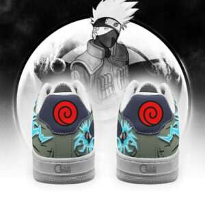 Kakashi Air Shoes Lightning Jutsu Custom Naruto Anime Sneakers 7
