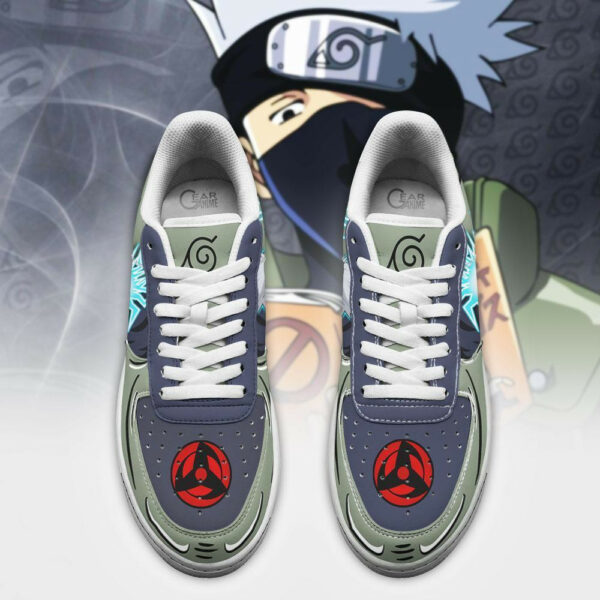Kakashi Air Shoes Lightning Jutsu Custom Naruto Anime Sneakers 3