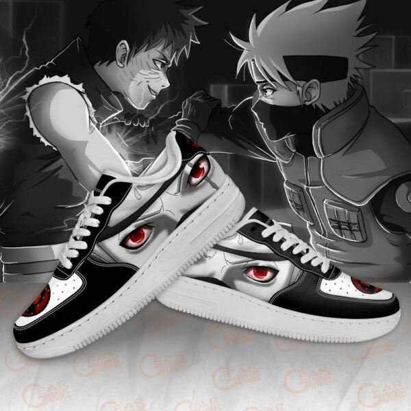 Kakashi and Obito Eyes Air Shoes Custom Naruto Anime Sneakers 4