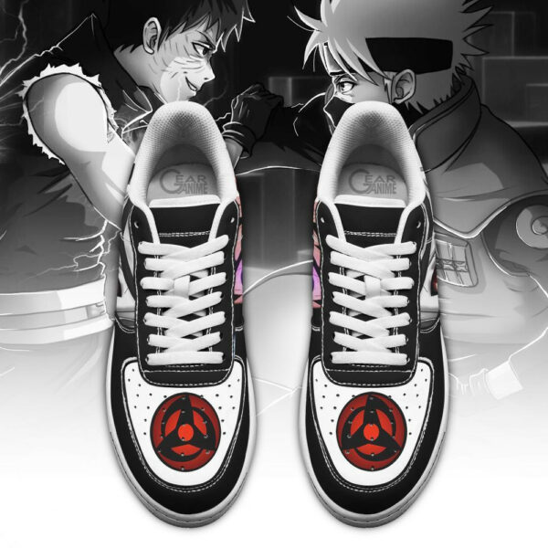 Kakashi and Obito Eyes Air Shoes Custom Naruto Anime Sneakers 2