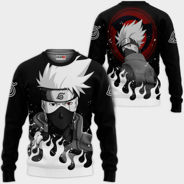 Kakashi Hatake Hoodie Custom Naruto Anime Shirts 2