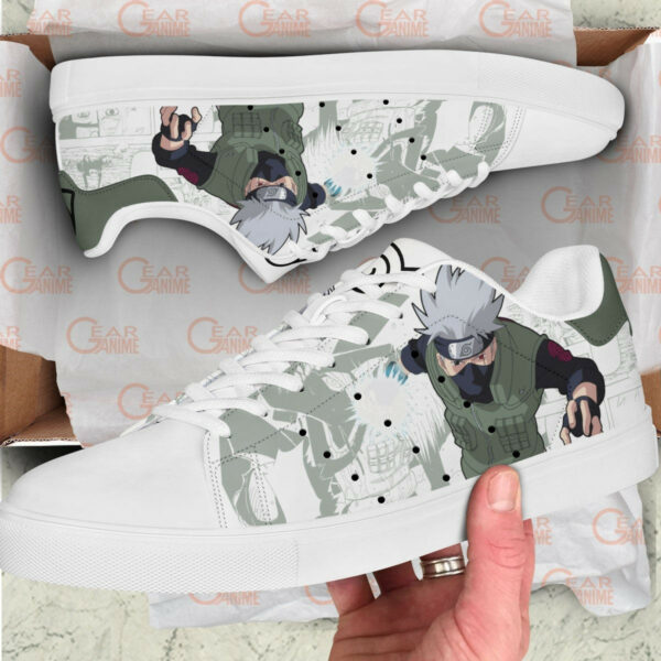 Kakashi Hatake Skate Shoes Custom Naruto Anime Sneakers 2