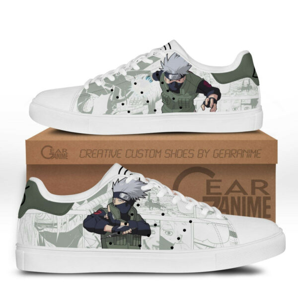 Kakashi Hatake Skate Shoes Custom Naruto Anime Sneakers 1