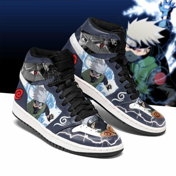 Kakashi Shoes Custom Lightning Skill Anime Sneakers Fan Gifts Idea 1