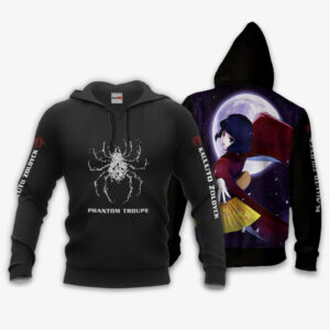 Kalluto Zoldyck Phantom Troupe Hoodie Custom HxH Anime Merch Clothes 8