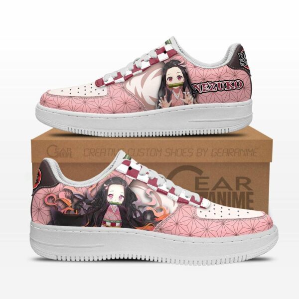 Kamado Nezuko Air Shoes Custom Anime Demon Slayer Sneakers 1