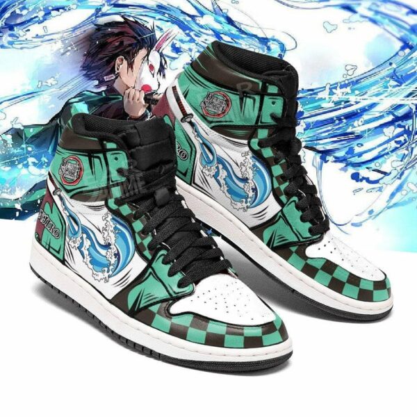 Kamado Tanjiro Shoes Demon Slayer KNY Anime Sneakers Fan Gifts 3
