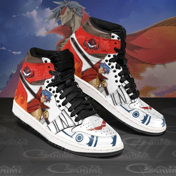 Kamina Shoes Gurren Lagann Anime Sneakers 2