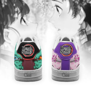 Kanao and Tanjiro Air Shoes Custom Demon Slayer Anime Sneakers 6