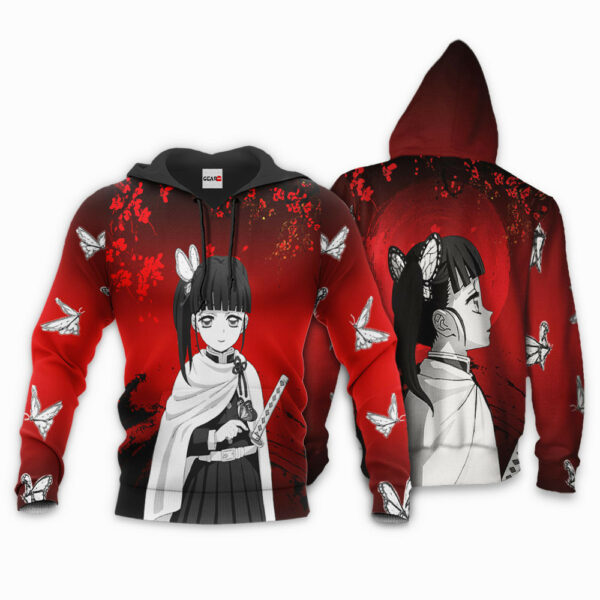 Kanao Tsuyuri Hoodie Custom Kimetsu Anime Merch Clothes Japan Art 3