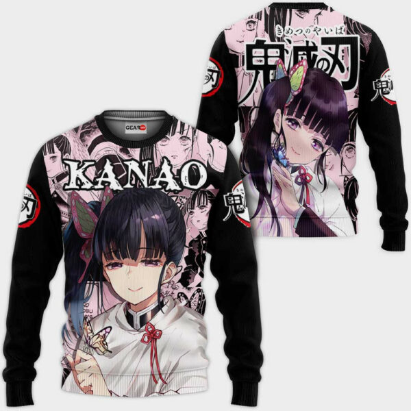 Kanao Tsuyuri Hoodie Custom Kimetsu Anime Merch Clothes Manga Style 2