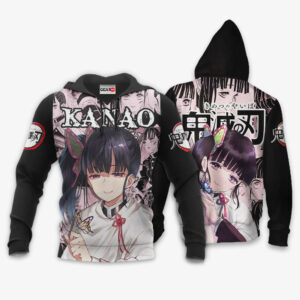 Kanao Tsuyuri Hoodie Custom Kimetsu Anime Merch Clothes Manga Style 8