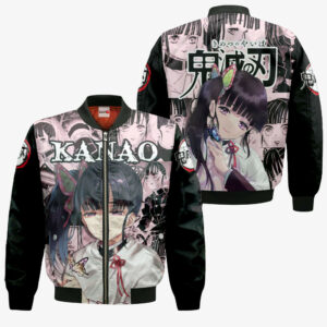 Kanao Tsuyuri Hoodie Custom Kimetsu Anime Merch Clothes Manga Style 9