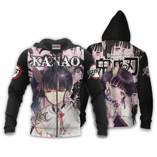 Kanao Tsuyuri Hoodie Custom Kimetsu Anime Merch Clothes Manga Style 1