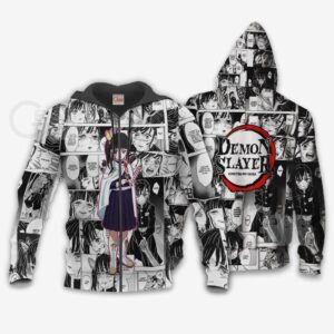 Kanao Tsuyuri Kimetsu Anime Mix Manga Hoodie Shirt 9