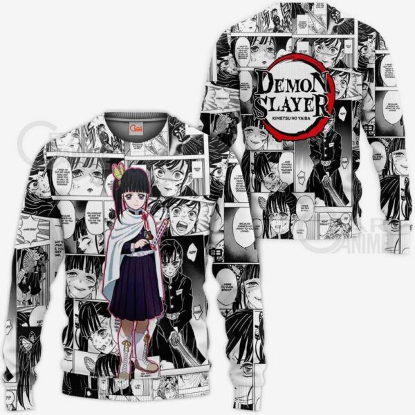 Kanao Tsuyuri Kimetsu Anime Mix Manga Hoodie Shirt 1