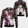 Nezuko Ugly Christmas Sweater Custom Anime Kimetsu XS12 10