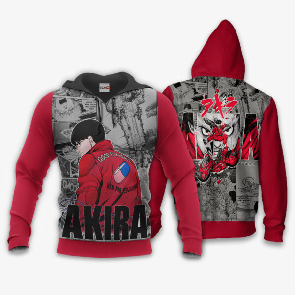 Kaneda Hoodie Custom Akira Anime Merch Clothes Manga Style 3