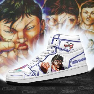 Kaoru Hanayama Shoes Baki Custom Anime Sneakers MN11 7