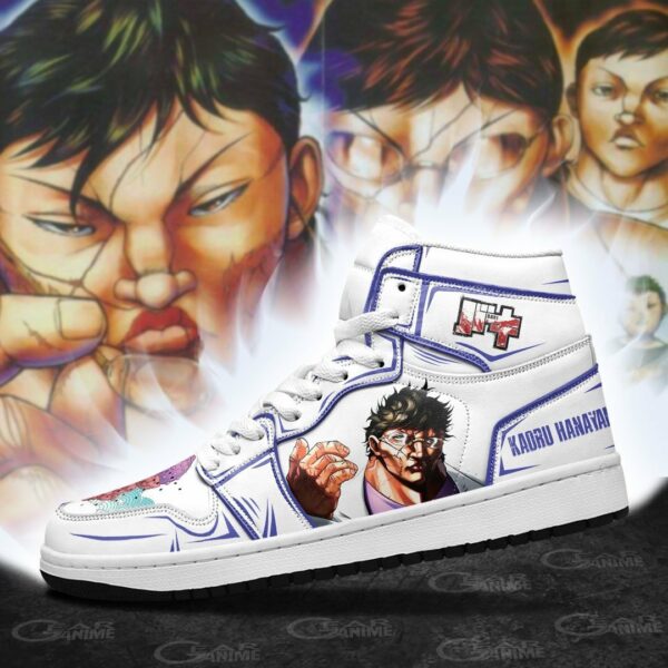 Kaoru Hanayama Shoes Baki Custom Anime Sneakers MN11 4