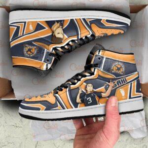 Karasuno Asahi Azumane Shoes Haikyuu Anime Sneakers 6