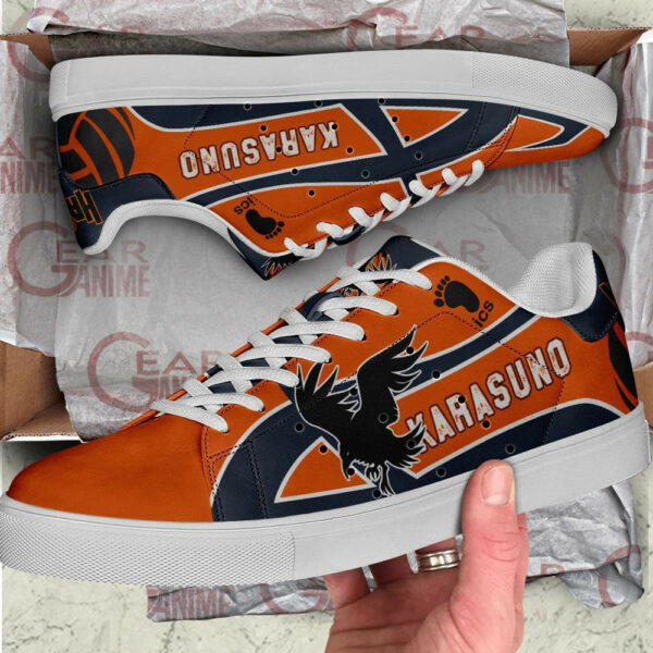 Karasuno High Skate Shoes Haikyuu Anime Custom Sneakers SK10 2