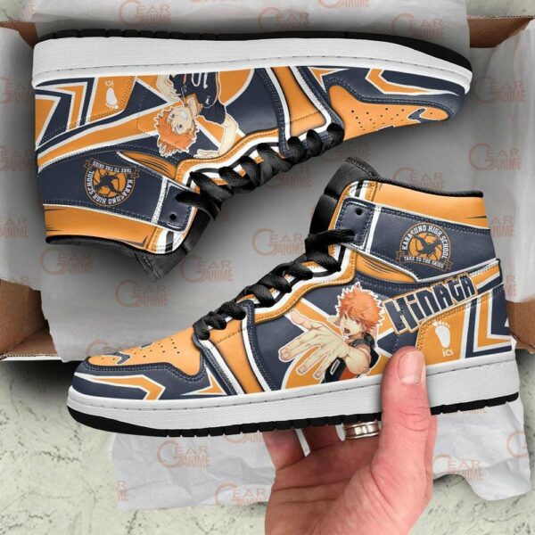 Karasuno Hinata Shoyo Shoes Haikyuu Anime Sneakers MN10 3