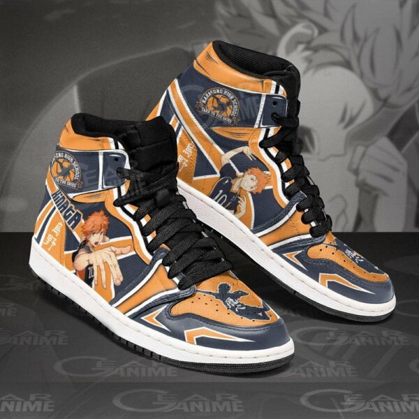 Karasuno Hinata Shoyo Shoes Haikyuu Anime Sneakers MN10 2