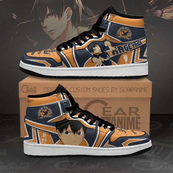 Karasuno Kageyama Tobio Shoes Haikyuu Anime Sneakers MN10 1