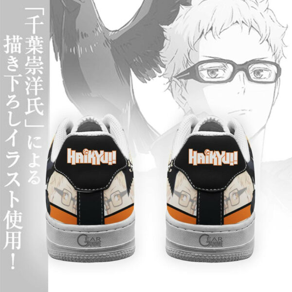 Karasuno Kei Tsukishima Air Shoes Haikyuu Anime Sneakers 3