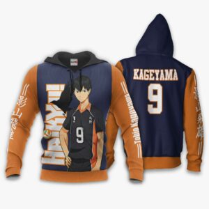 Karasuno Tobio Kageyama Hoodie Haikyuu Anime Merch Clothes 8