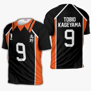 Karasuno Tobio Kageyama Uniform Hoodie Num 9 Haikyuu Anime Jacket 9