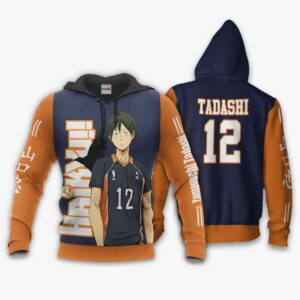 Karasuno Yamaguchi Tadashi Hoodie Haikyuu Anime Merch Clothes 8