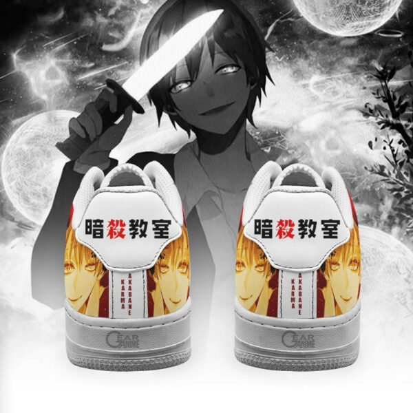 Karma Akabane Shoes Devil Assassination Classroom Anime Sneakers PT10 3