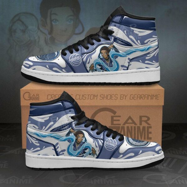 Katara Shoes Custom Avatar The Last Airbender Anime Sneakers 1