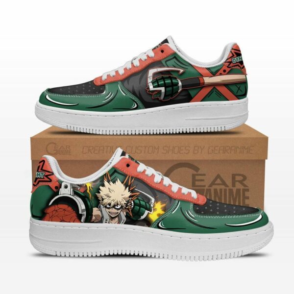 Katsuki Bakugo Air Shoes Custom Anime My Hero Academia Sneakers 1