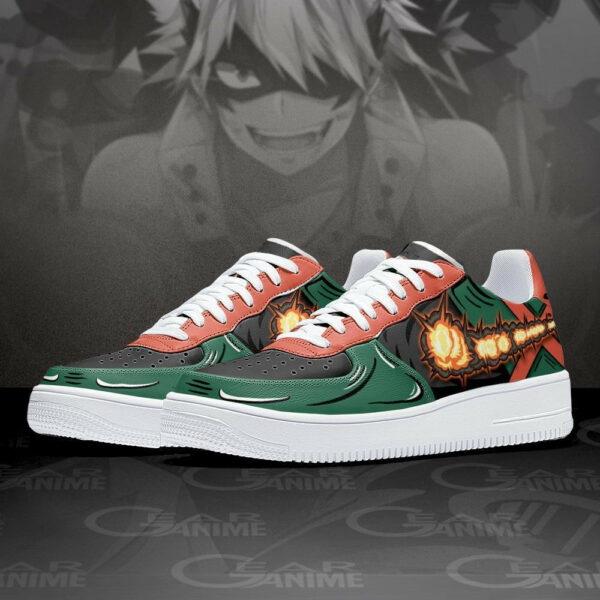 Katsuki Bakugo Air Shoes Custom Dynamight My Hero Academia Anime Sneakers 2