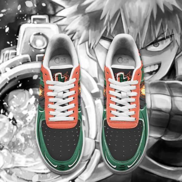 Katsuki Bakugo Air Shoes Custom Dynamight My Hero Academia Anime Sneakers 4