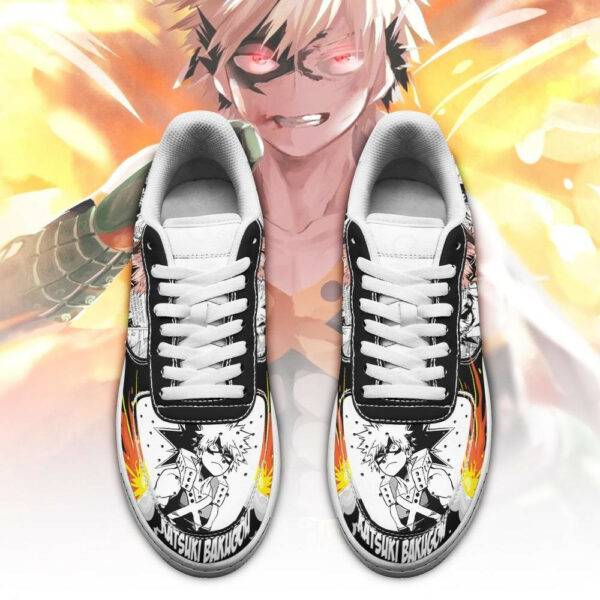 Katsuki Bakugo Shoes Custom Anime My Hero Academia Sneakers 2