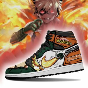 Katsuki Bakugo Shoes Custom Anime My Hero Academia Sneakers 9