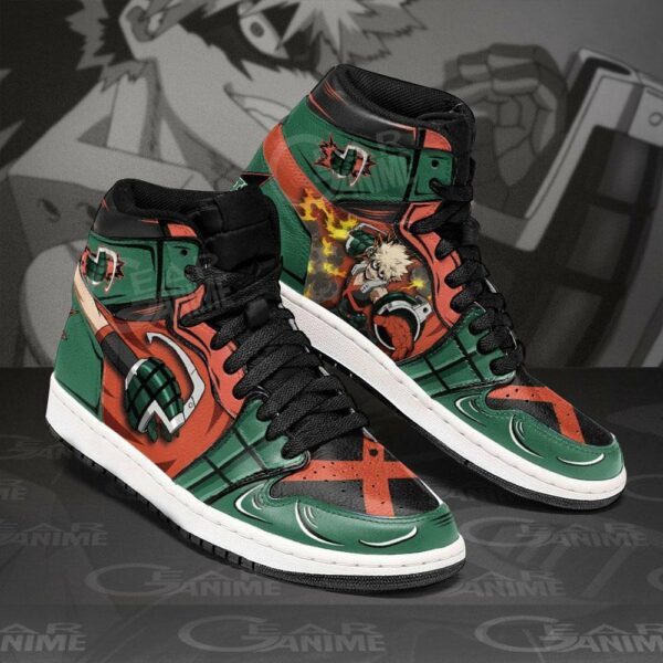 Katsuki Bakugo Shoes Custom My Hero Academia Anime Sneakers 2