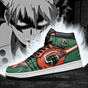 Katsuki Bakugo Shoes Custom My Hero Academia Anime Sneakers 6