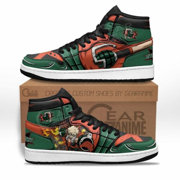 Katsuki Bakugo Shoes Custom My Hero Academia Anime Sneakers 1