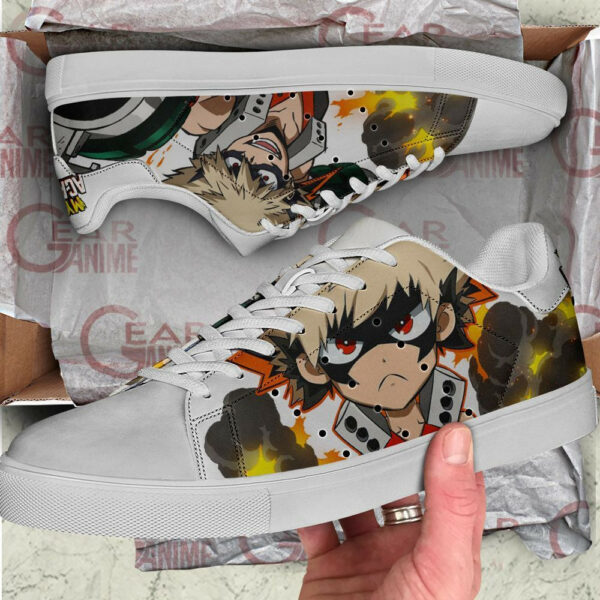 Katsuki Bakugo Skate Shoes Custom Anime My Hero Academia Shoes 2