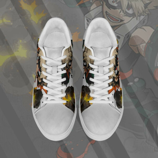 Katsuki Bakugo Skate Shoes Custom Anime My Hero Academia Shoes 3