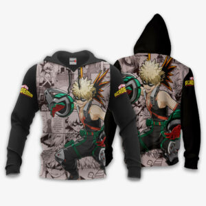 Katsuki Bakugou Hoodie Custom My Hero Academia Anime Merch Clothes 8