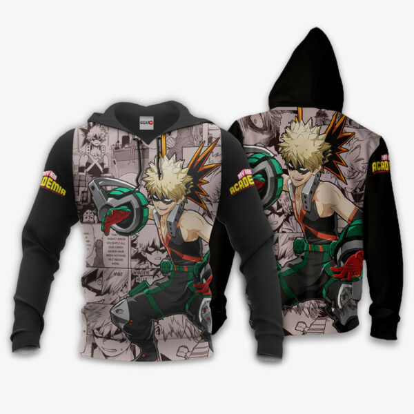 Katsuki Bakugou Hoodie Custom My Hero Academia Anime Merch Clothes 3