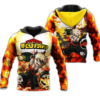 Tsunade Hoodie Shirt Naruto Anime Zip Jacket 13