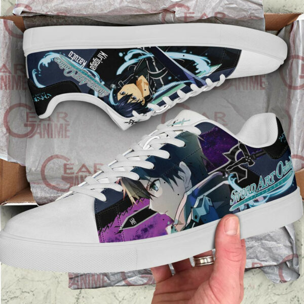 Kazuto Kirigaya Skate Shoes Kirito Sword Art Online Anime Sneakers SK10 3